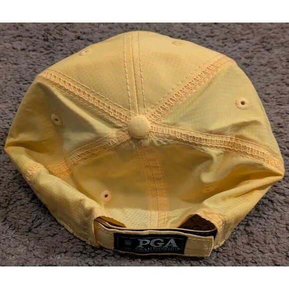 Ahead 2016 PGA Championship Baltusrol Golf Club Adjustable Yellow Hat - Picture 4 of 5